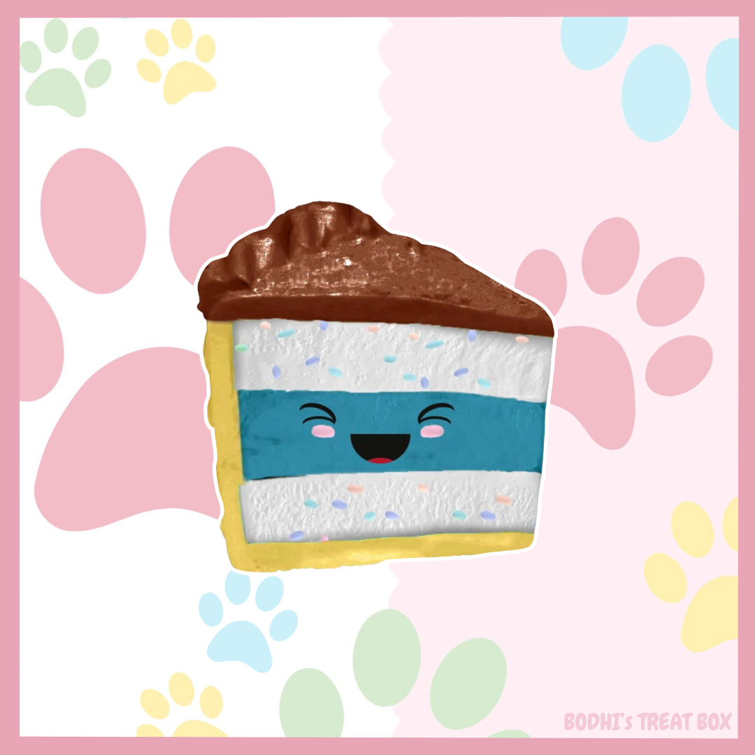 🐶 | Squeaky Latex Cake Dog Toy
