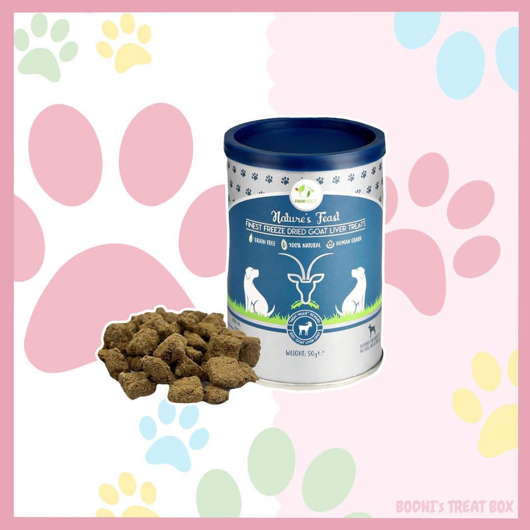 ๐ | Natureโs Feast Freeze-Dried Goat Liver for Dogs