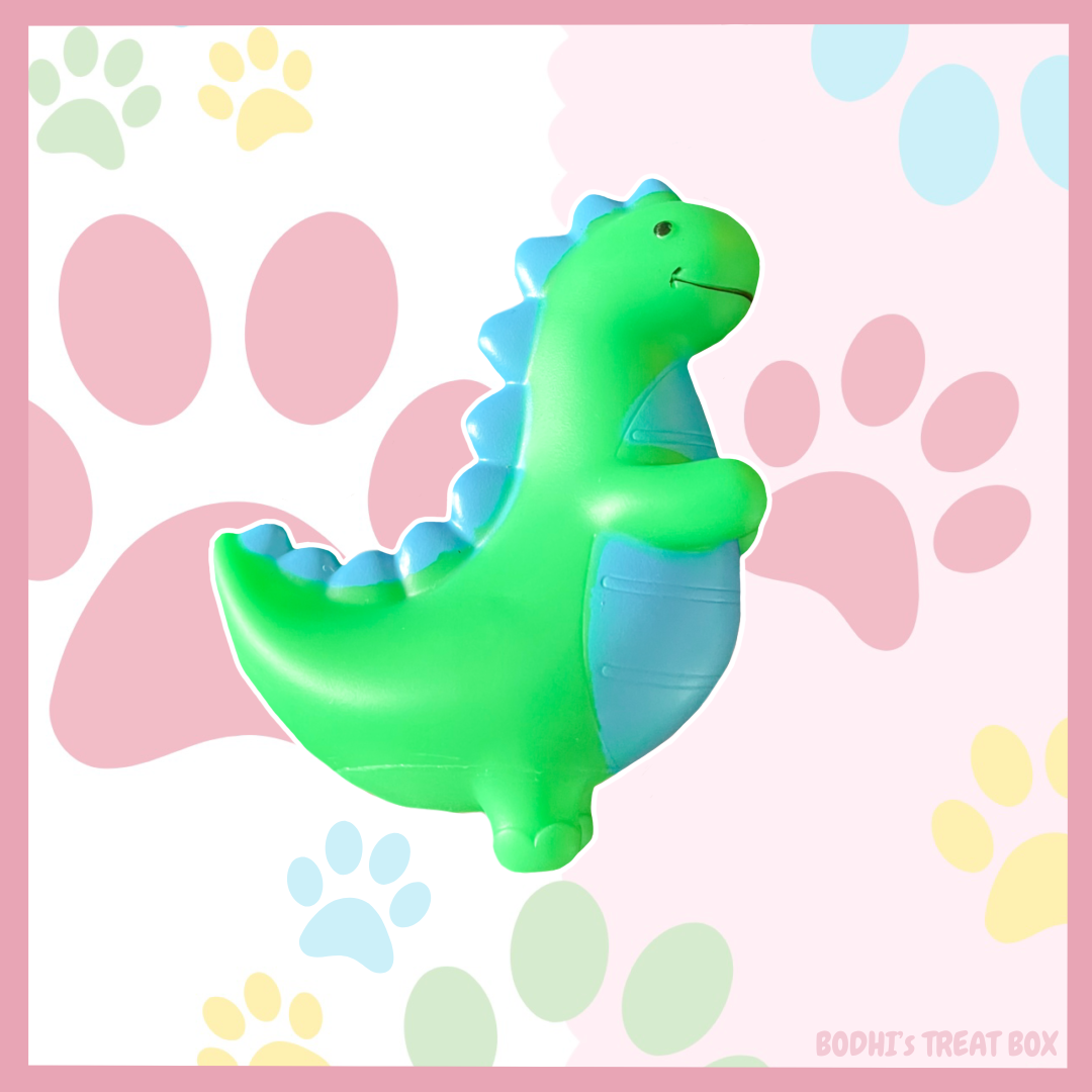 Squeaky Dino Dog Toy