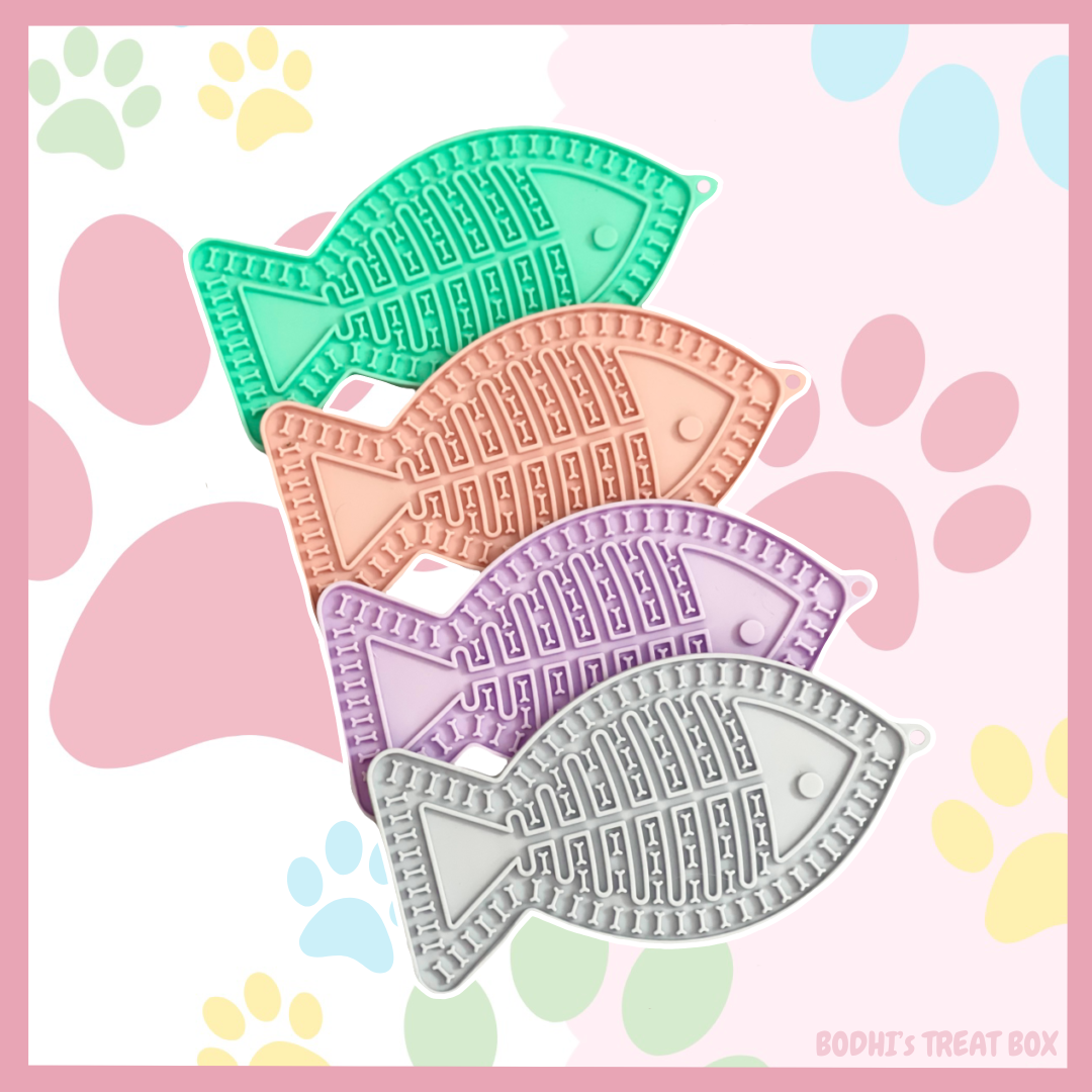 🐟 | Fish Shaped Lick Mat