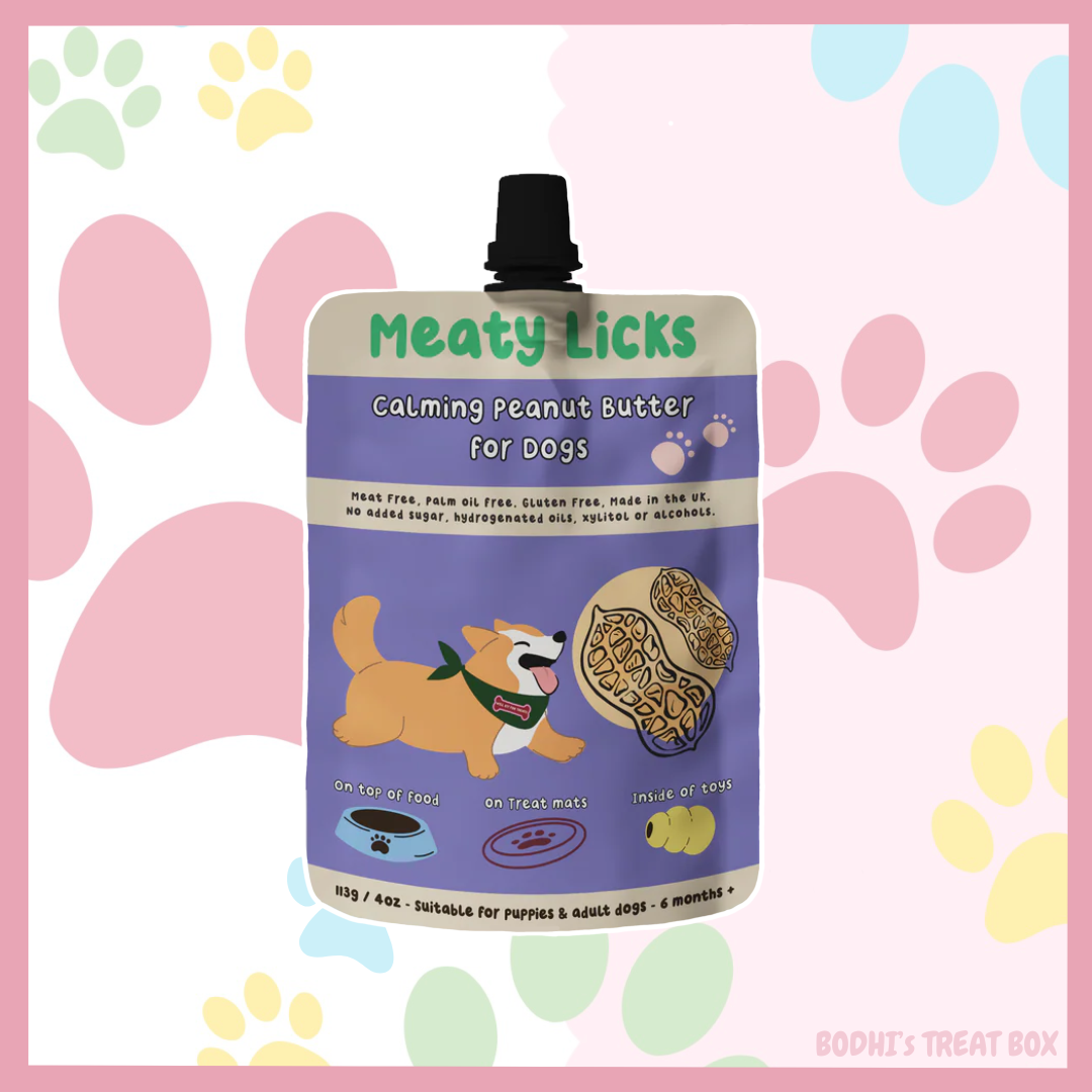 Meaty Licks Calming Peanut Butter (113g 4oz)