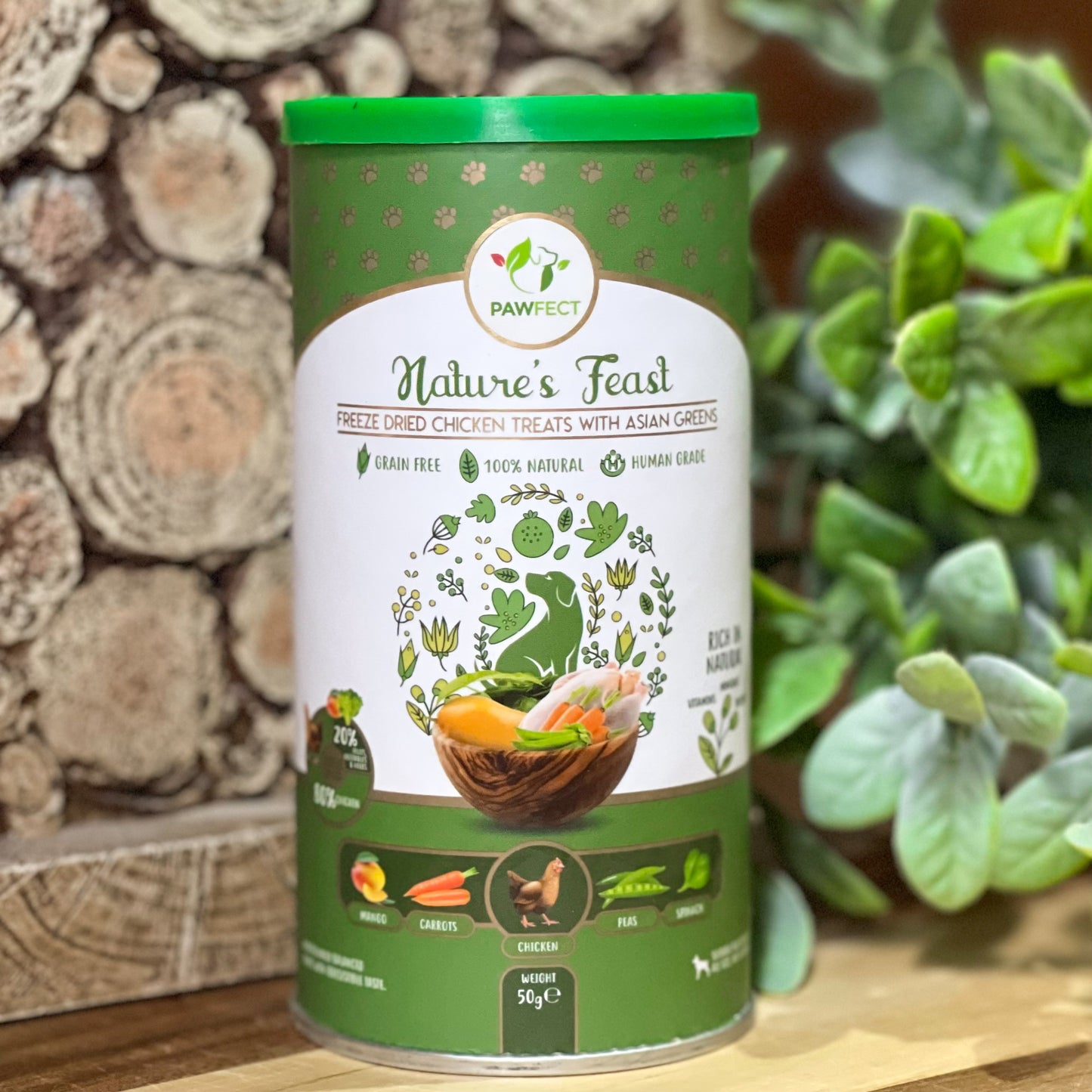 𝗡𝗮𝘁𝘂𝗿𝗲'𝘀 𝗙𝗲𝗮𝘀𝘁 𝗙𝗿𝗲𝗲𝘇𝗲 𝗗𝗿𝗶𝗲𝗱 𝗙𝗼𝗿 𝗗𝗼𝗴 - 𝗖𝗵𝗶𝗰𝗸𝗲𝗻 𝘄𝗶𝘁𝗵 𝗔𝘀𝗶𝗮𝗻 𝗚𝗿𝗲𝗲𝗻𝘀