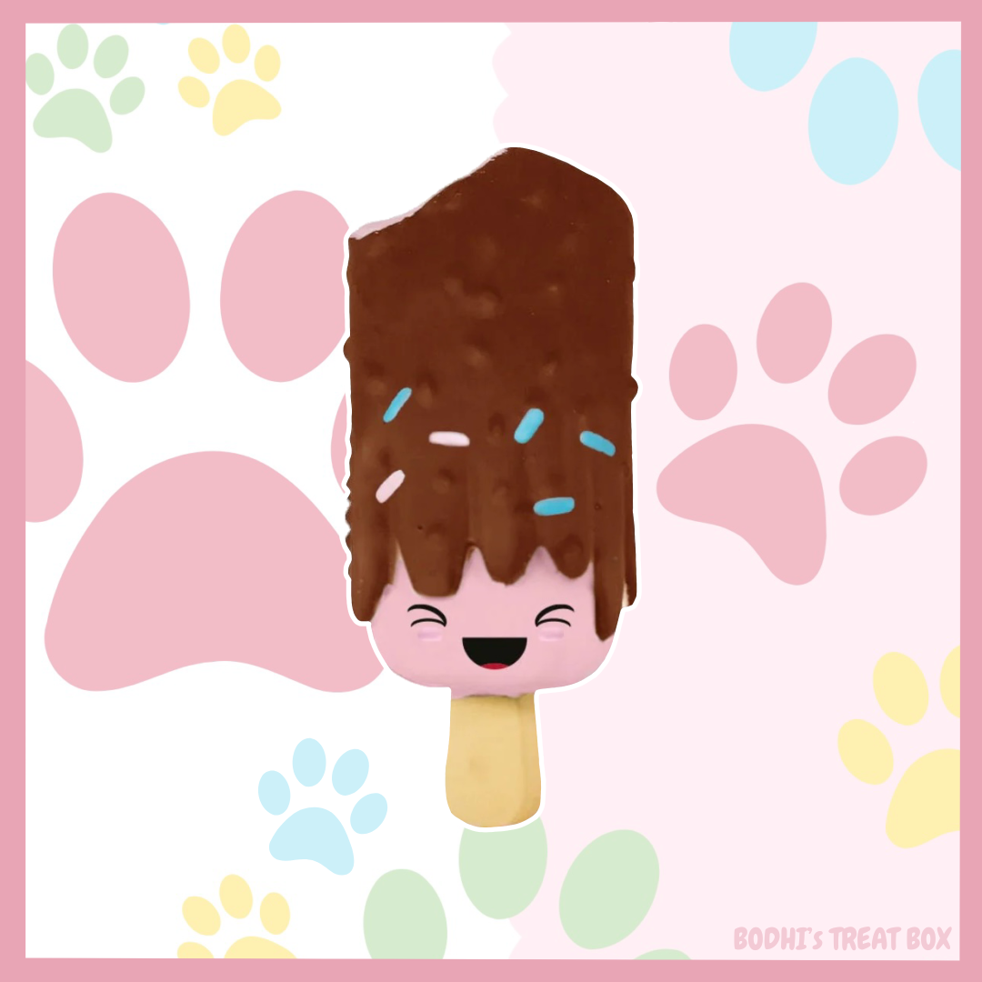 🐶 | Squeaky Latex IceLolly Dog Toy