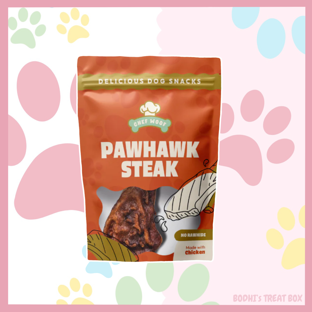 PAWHAWK STEAK - Natural Dog Treat
