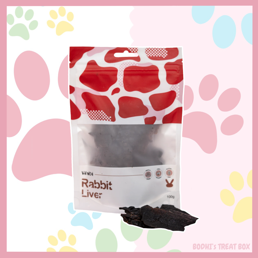 ๐ฐ | Air-Dried Rabbit Liver - 100g Bag