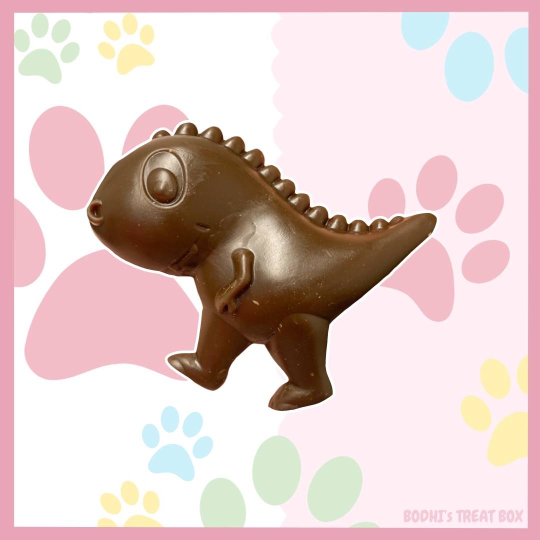 🍫 | Large Dino Carob Veggie Chew