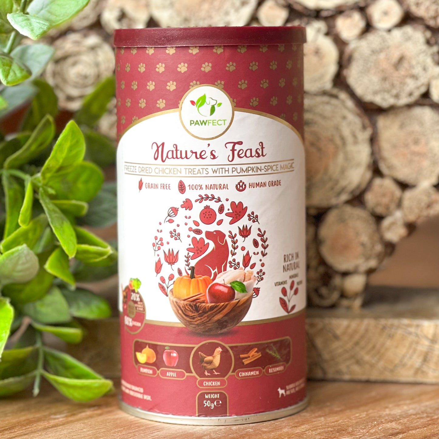 𝗡𝗮𝘁𝘂𝗿𝗲'𝘀 𝗙𝗲𝗮𝘀𝘁 𝗙𝗿𝗲𝗲𝘇𝗲 𝗗𝗿𝗶𝗲𝗱 𝗙𝗼𝗿 𝗗𝗼𝗴- 𝗖𝗵𝗶𝗰𝗸𝗲𝗻 𝘄𝗶𝘁𝗵 𝗣𝘂𝗺𝗽𝗸𝗶𝗻 𝗦𝗽𝗶𝗰𝗲 𝗠𝗮𝗴𝗶𝗻