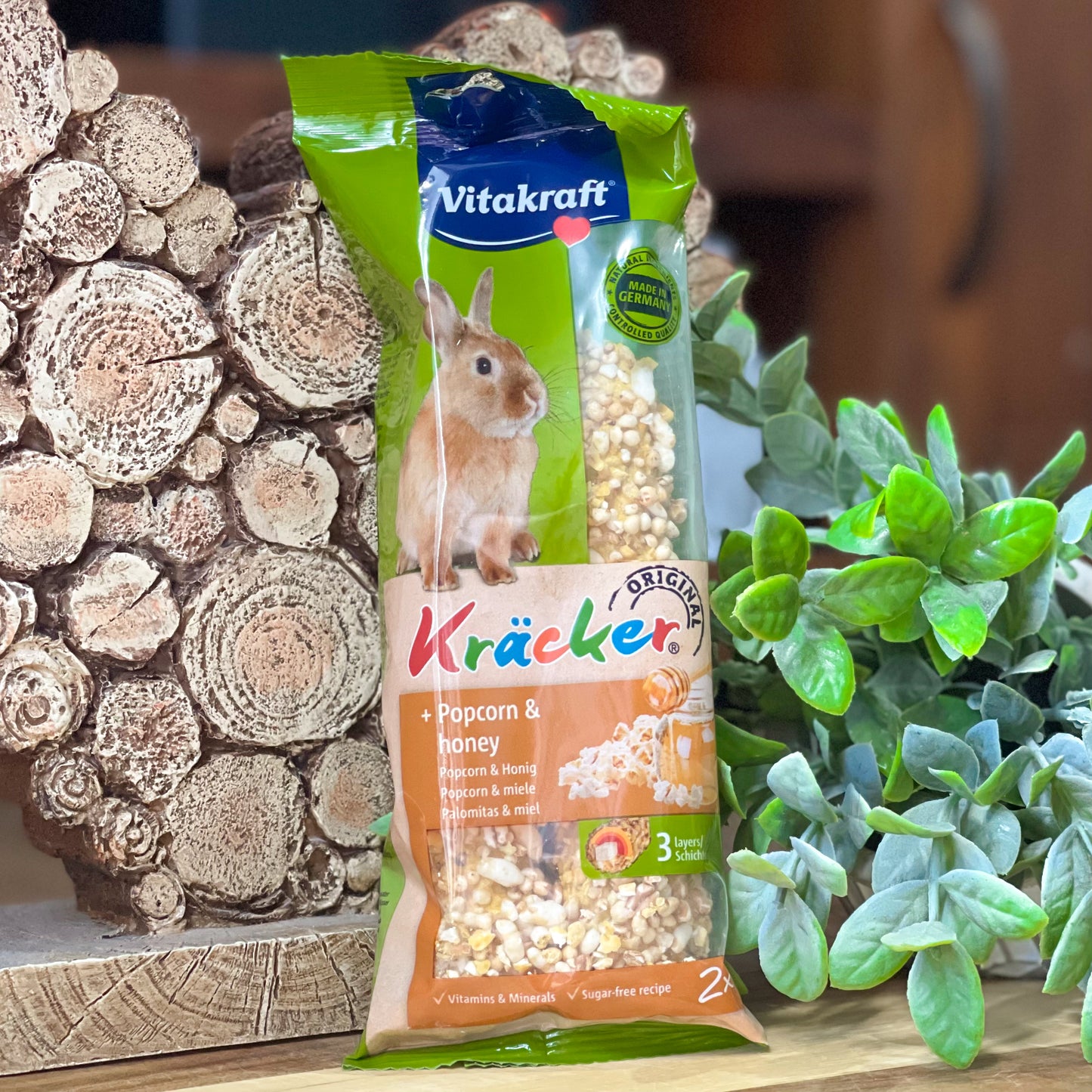 𝗩𝗶𝘁𝗮𝗸𝗿𝗮𝗳𝘁 𝗞𝗿𝗮𝗰𝗸𝗲𝗿 - 𝗣𝗼𝗽𝗰𝗼𝗿𝗻 𝗛𝗼𝗻𝗲𝘆 𝗦𝘁𝗶𝗰𝗸 𝗳𝗼𝗿 𝗥𝗮𝗯𝗯𝗶𝘁𝘀