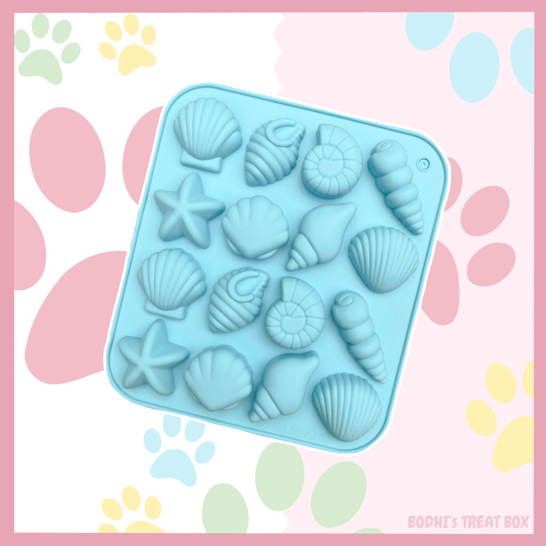 😋 | Blue SeaShell Enrichment Mould