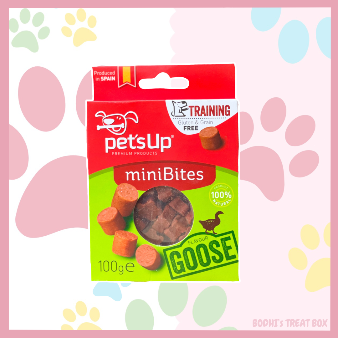 🪿 | Pet’sUp Goose MiniBites - 100g Box