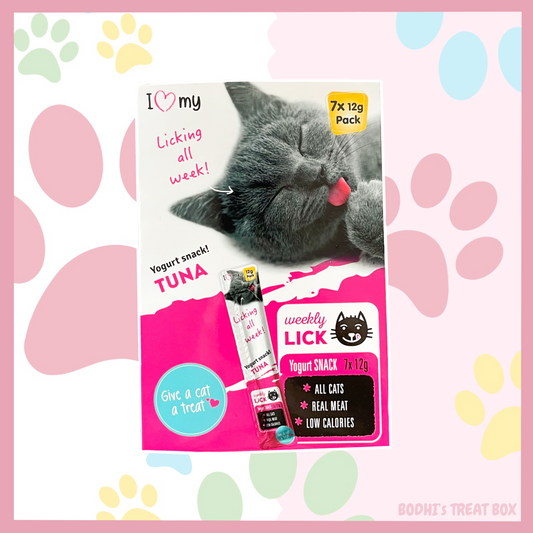 Tuna Weekly Lick Yoghurt Snacks
