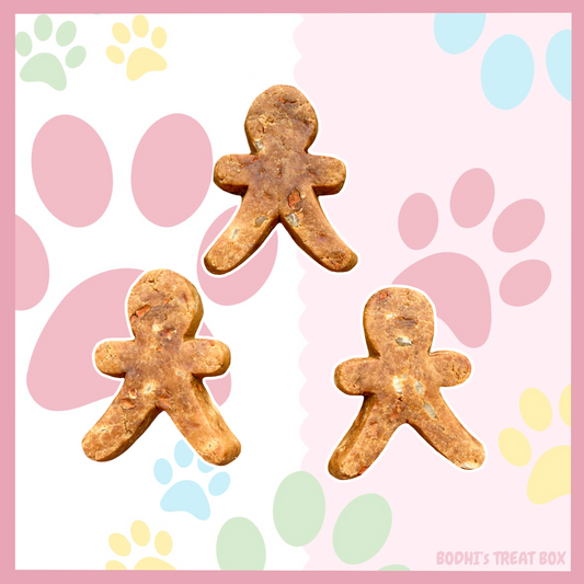 Chicken & Carrot Gingerbread Men 🎄