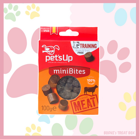 🐮 | Pet’sUp Beef MiniBites - 100g Box
