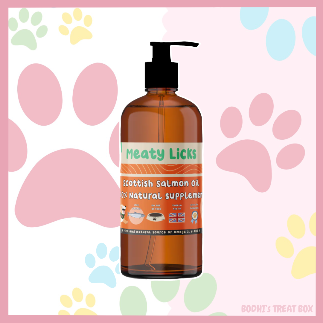 Natural Scottish Salmon Oil (500ml)