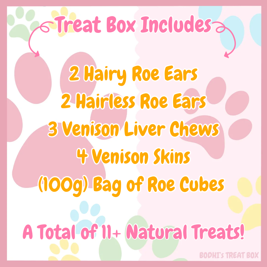 💝 | Venison Deer Box Natural Treat Bundle - (11+ Treats)