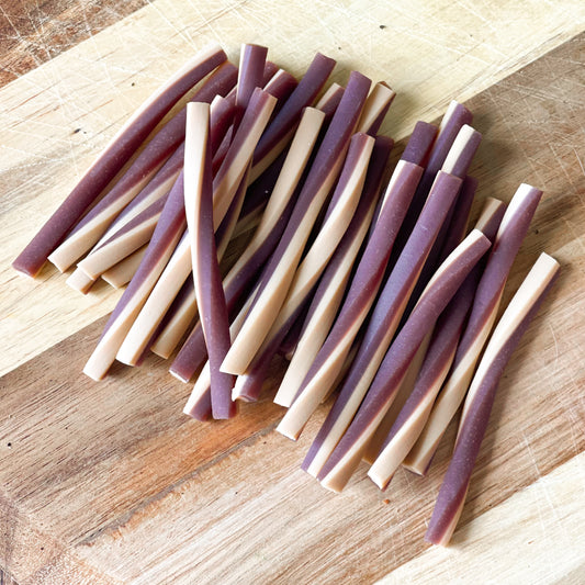 Blueberry Candy Sticks