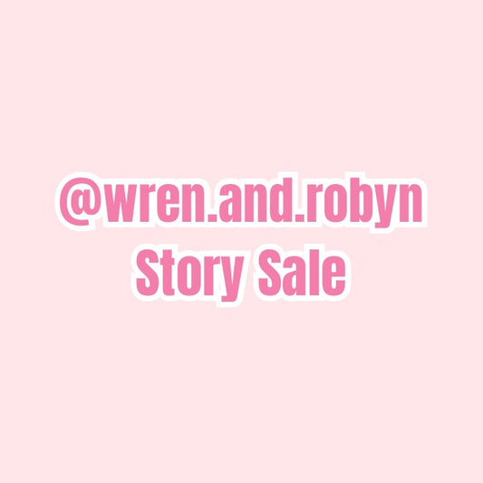 @wren.and.robyn End of Summer Story Sale Wins