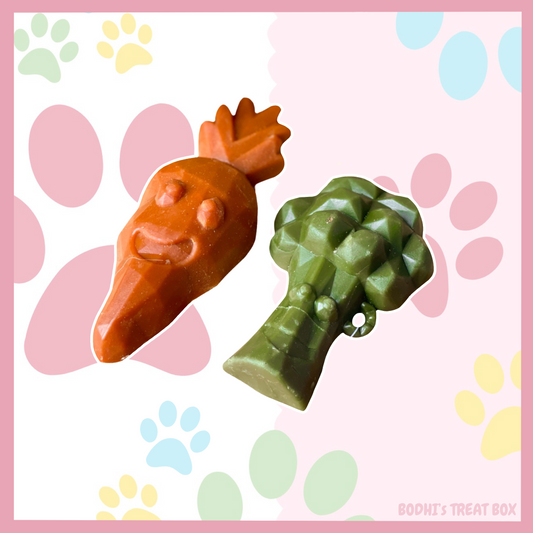🥕🥦 | Veggie Carrot & Broccoli Chews