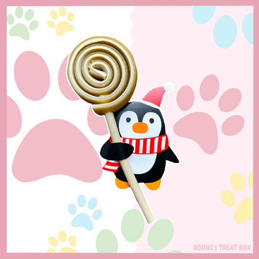 Penguin holding a Lollipop 🎄