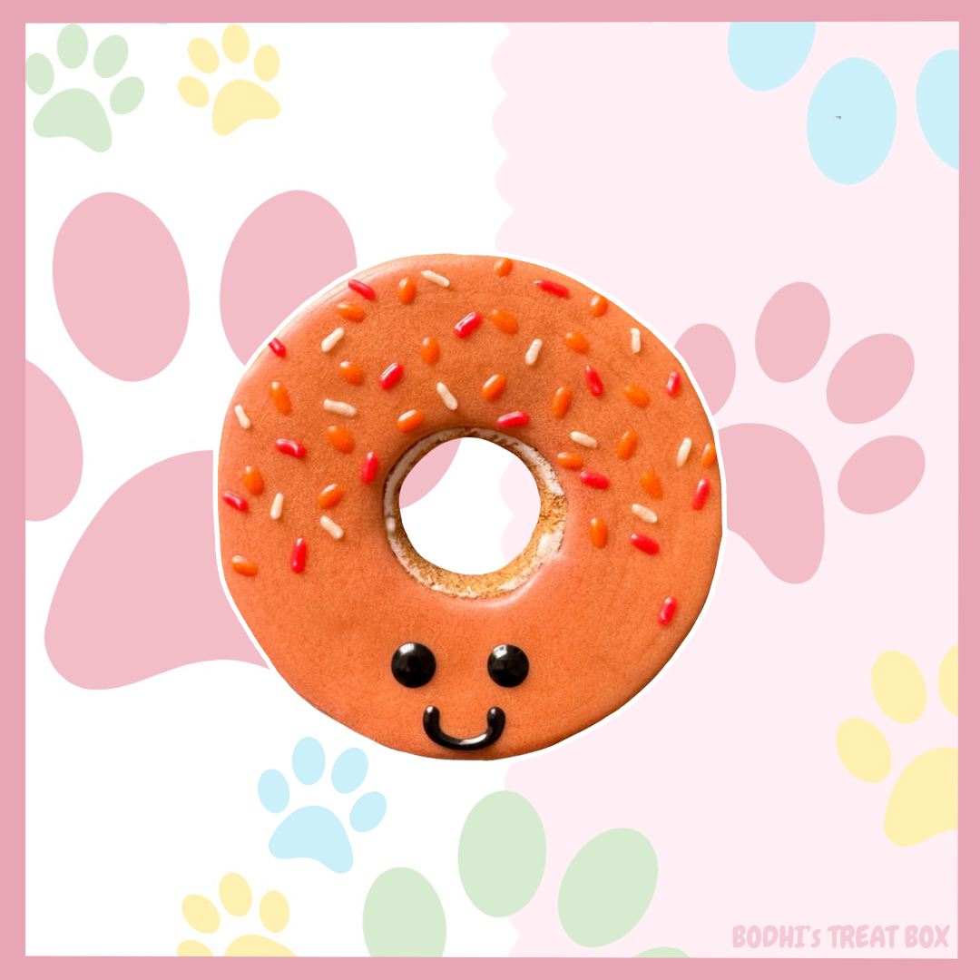 *Dilly the Doughnut 🍩* - Iced Dog Biscuit