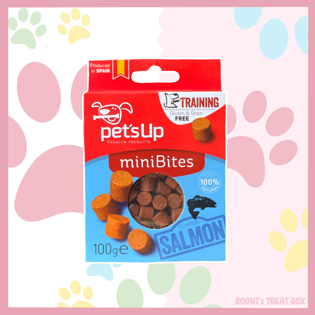 🐟 | Pet’sUp Salmon MiniBites - 100g Box