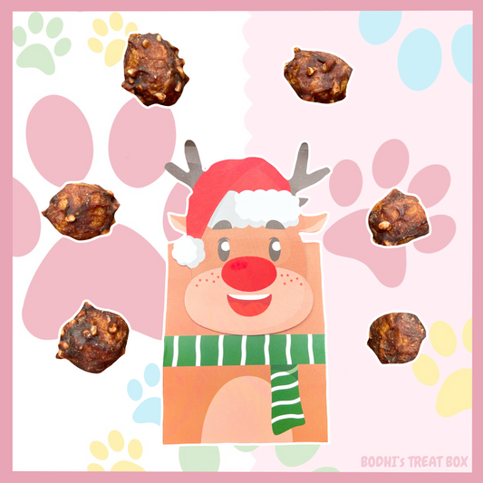 Reindeer Box filled with Reindeer Nibbles 🎄