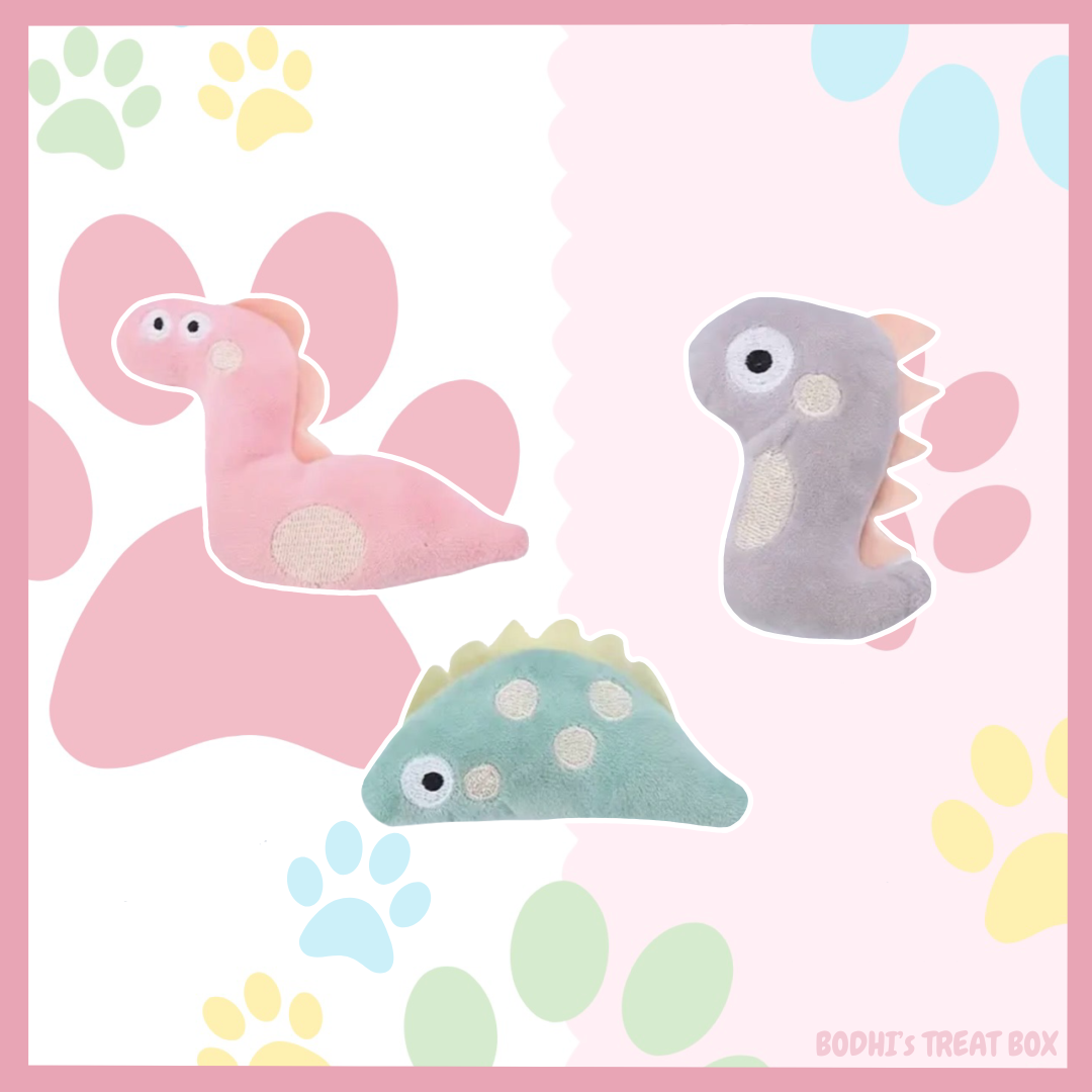 🐱 | Dinosaur Catnip Toy