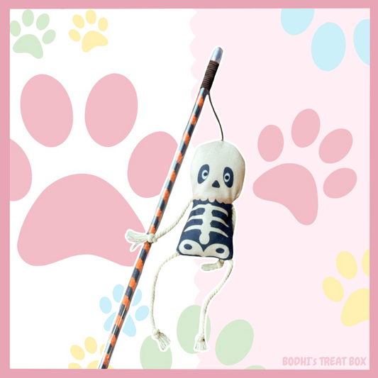 Skeleton 💀 Cat Wand