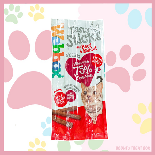🐱 | Webbox Beef & Rabbit Tasty Sticks