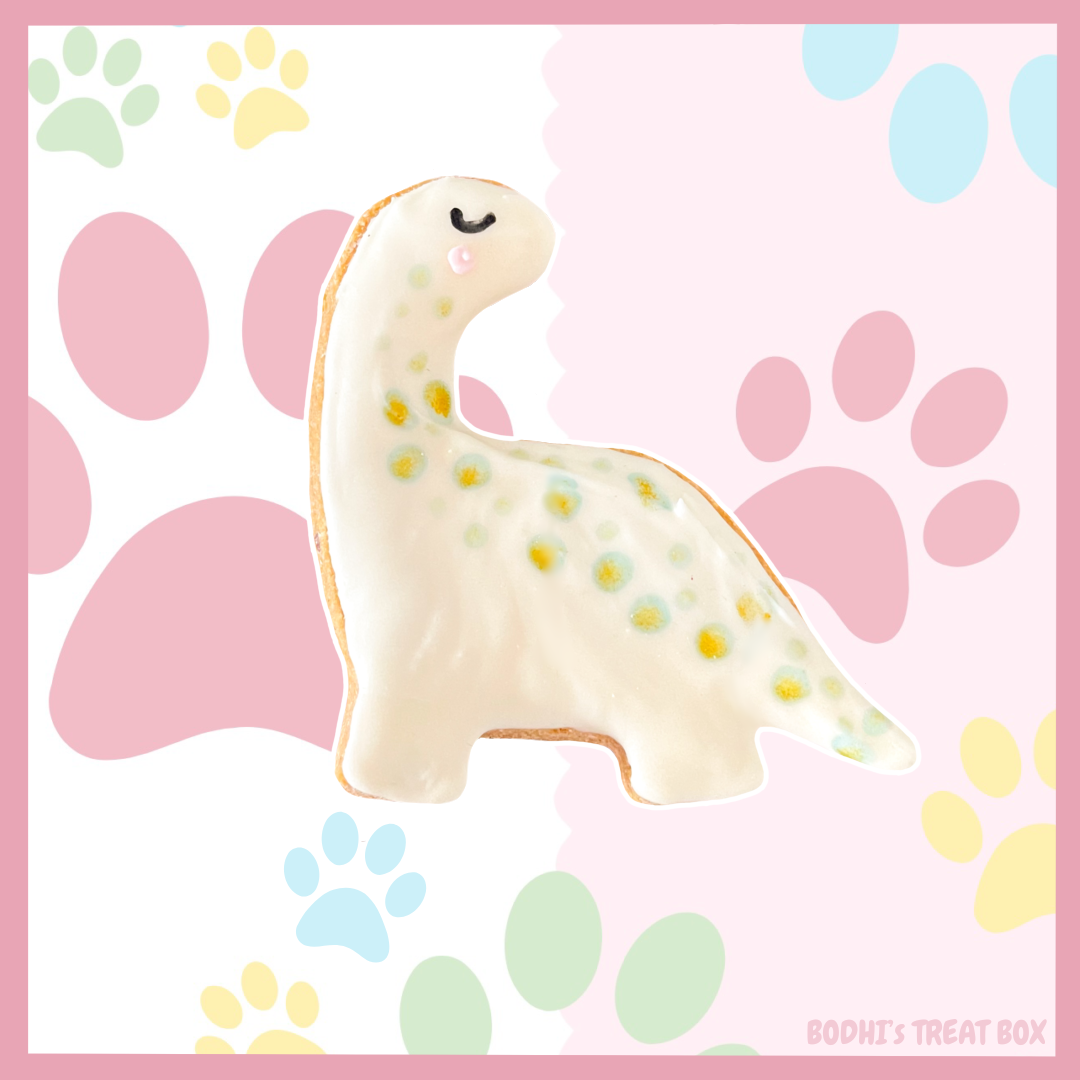 Dinosaur Iced Biscuit for Dogs