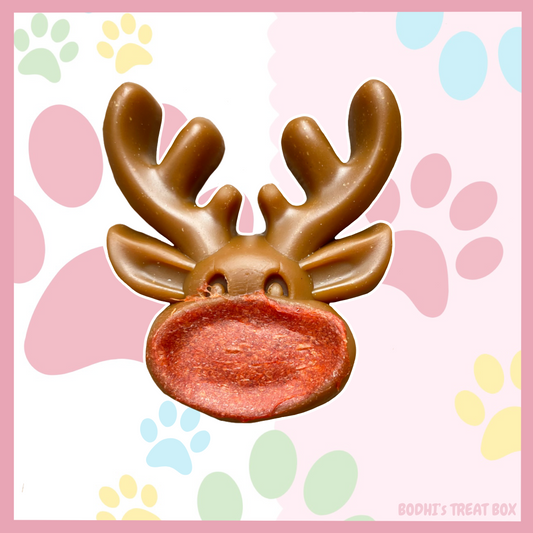 Chicken & Turkey Reindeer Veggie Chew 🎄| Rawhide Free!