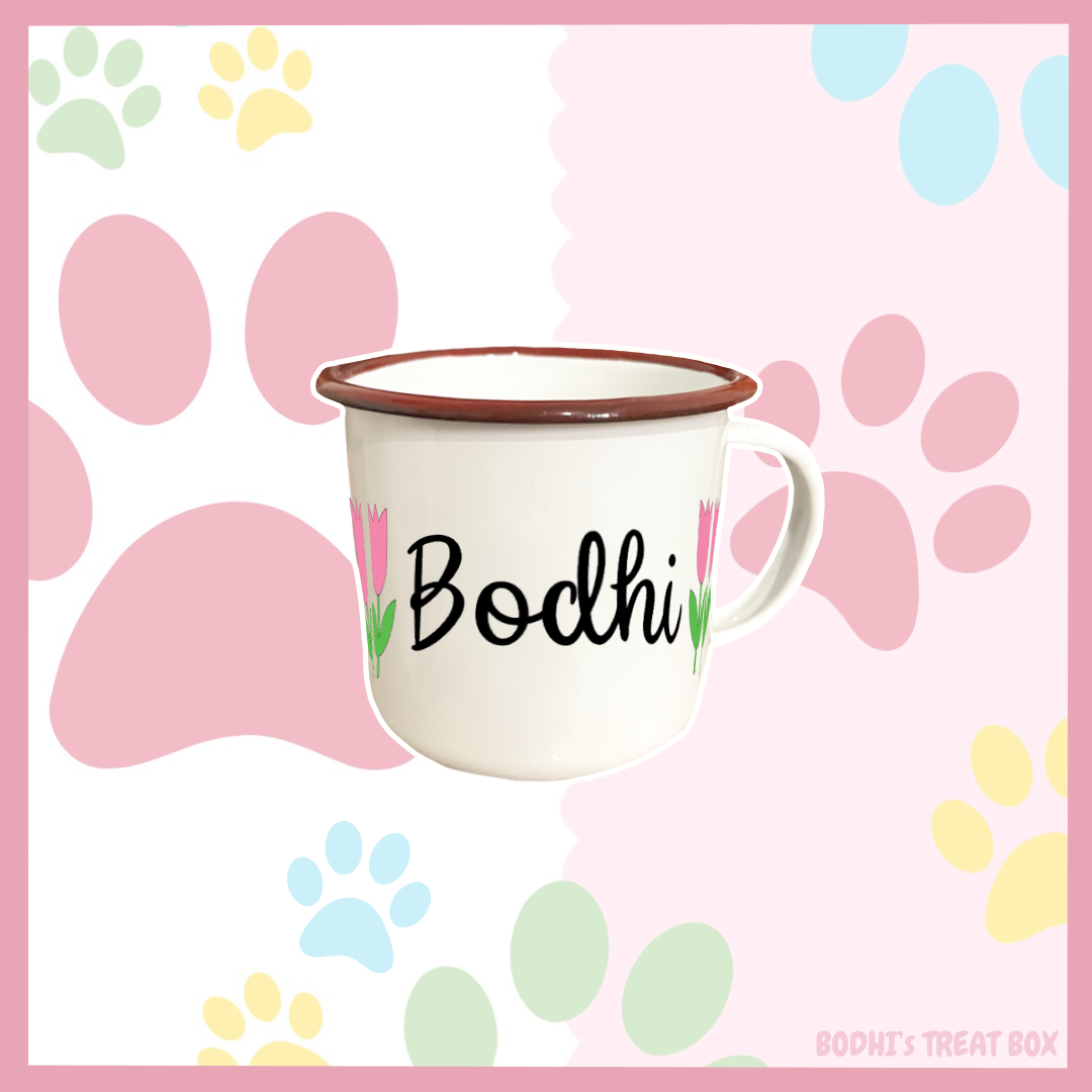 🌷 | Spring Personalised Pupcup - (Milkshake add ons available!)
