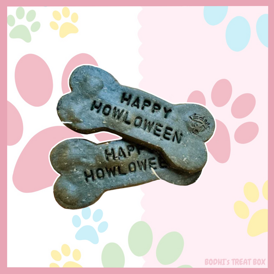 Happy Howloween Biscuit Bone