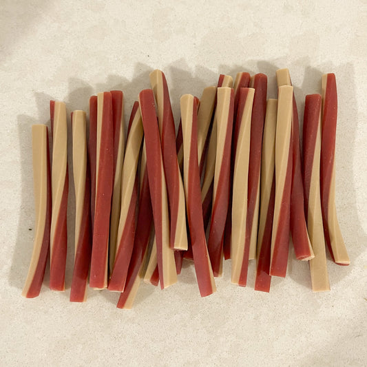 Cranberry Candy Sticks